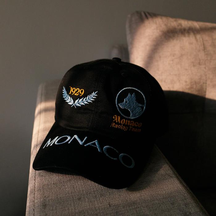 Monaco Polo Cap Black | Topi Polo Cap