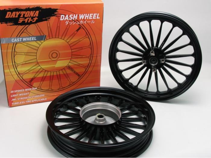 VELG DAYTONA DASH WHEEL Honda BEAT, BEAT Fi/ESP, SCOOPY FI/ESP, VARIO 110 FI RING 14