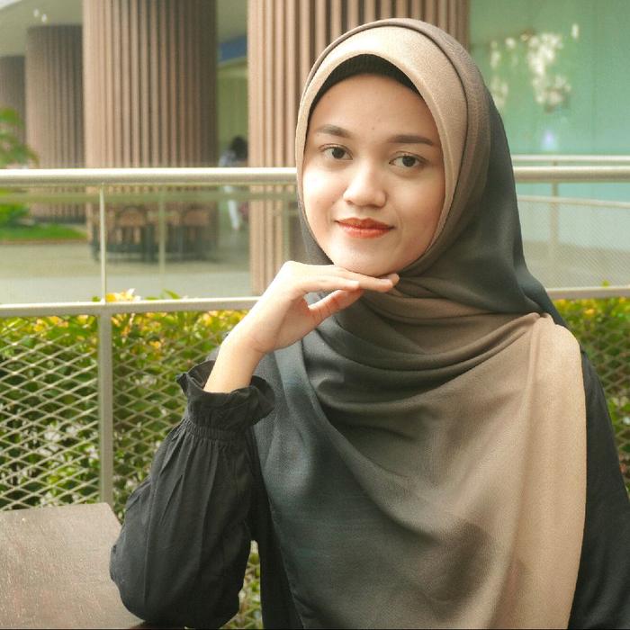 Yumeii - khimar gradasi - khimar segiempat - khimar instant - khimar polos - khimar cantik