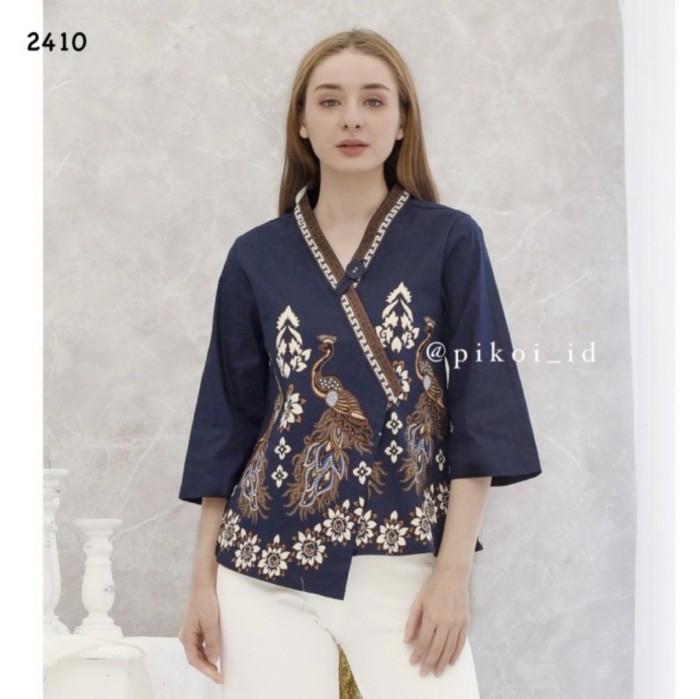 Pikoi_id | Baju Batik Wanita Modern / Batik Kantor Murah / Atasan Batik Kerja 791