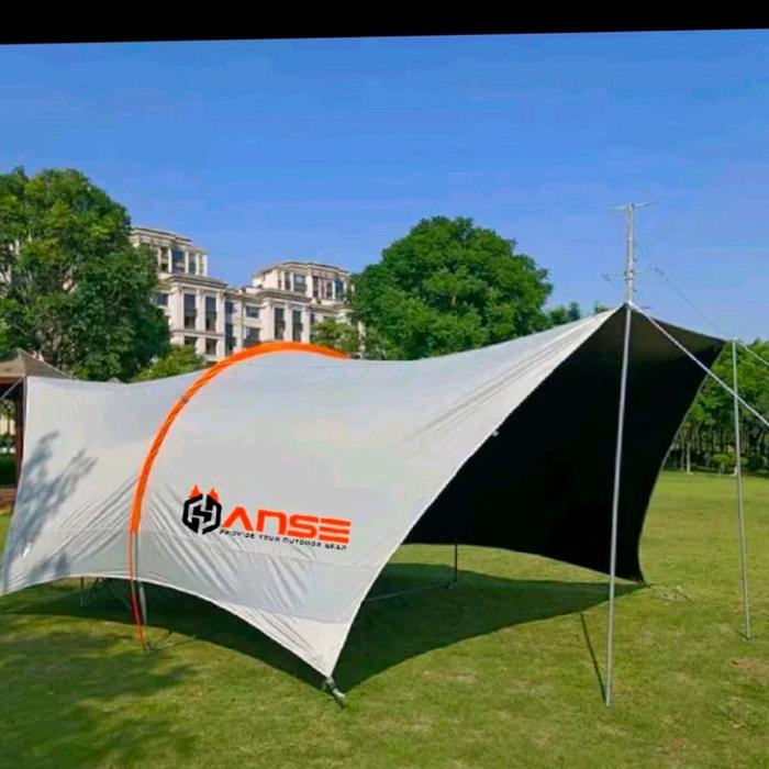 flysheet Dome 4×6 Hanseoutdoor flysheet atap tenda camping outdoor