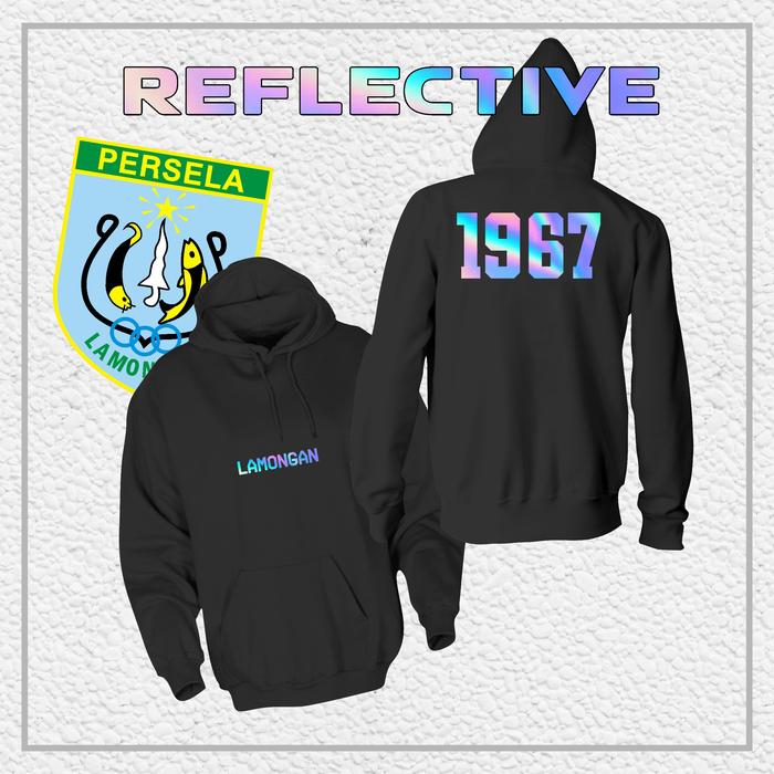 Hoodie Jaket PERSELA LAMONGAN "Lamongan Reflektif" || Jaket Supporter | Hooligans