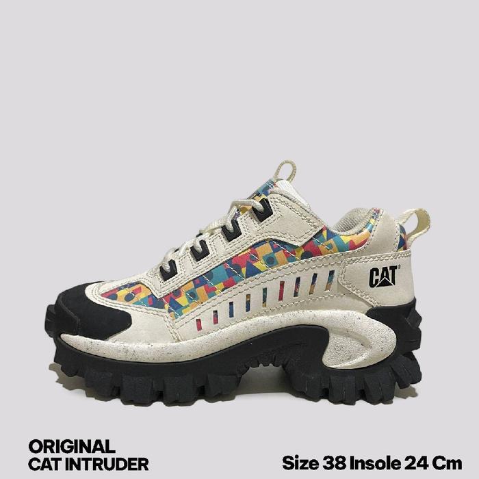 Sepatu Sneaker Wanita Caterpillar Intruder Original Second Size 38