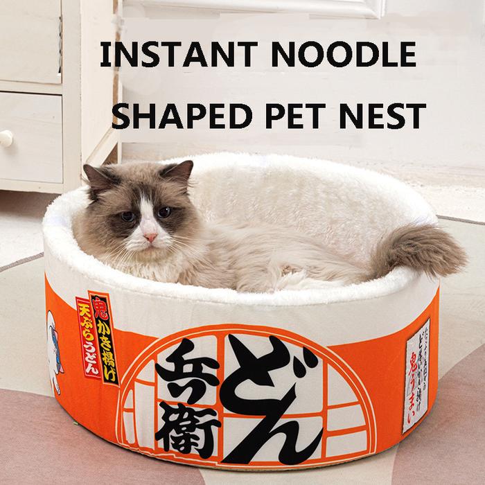 Hanpanda Instant Noodle Pet Dog Cat House Large Warm Dog Cat Nest