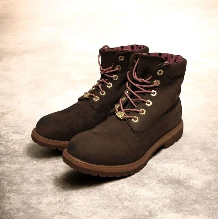Timberland 6 Inch Women's Boots Dark Brown Original