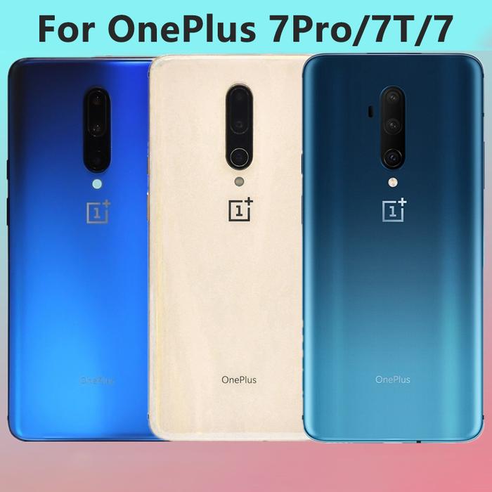For oneplus7pro oneplus 7T 1+7,100% New Battery Glass Back Cover