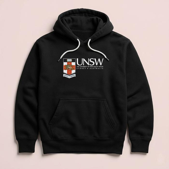 Hoodie UNSW University of New South Wales Sydney Australia Premium Fleece Cloth Sweater Jacket Hood