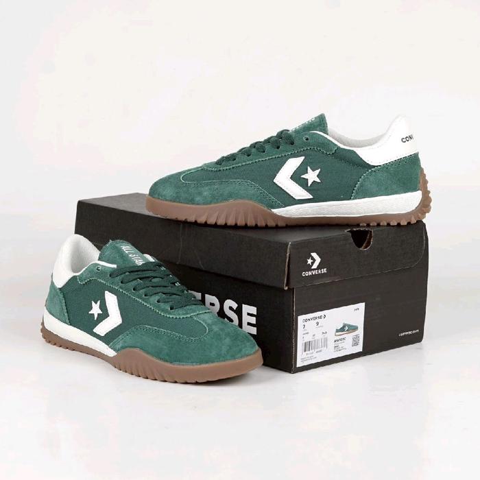 CONVERSE RUN STAR TRAINER GREEN ENVY 100% BNIB