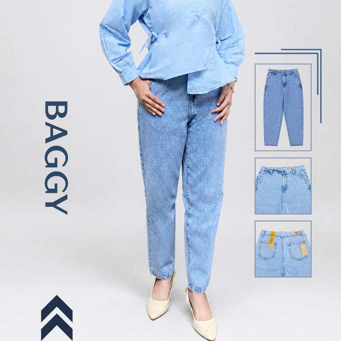 CREATIVE - Jeans Baggy / Jeans Wanita / Jeans Baggy