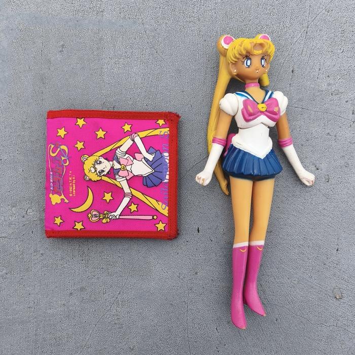 Wallet Dompet Murah Dompet Second Dompet Vintage Dompet Action Figure Sailor Moon