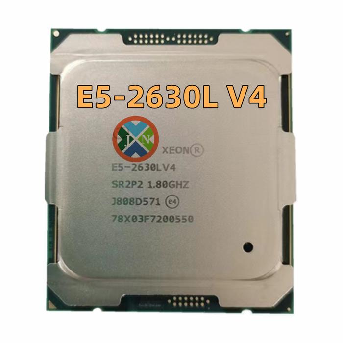 Used Xeon E5-2630L V4 processor 1.80GHZ 10 Cores 25M E5 2630L V4