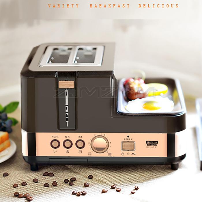 Multifunctional Toaster 3 In 1 Electric Breakfast Machine Mini Frying