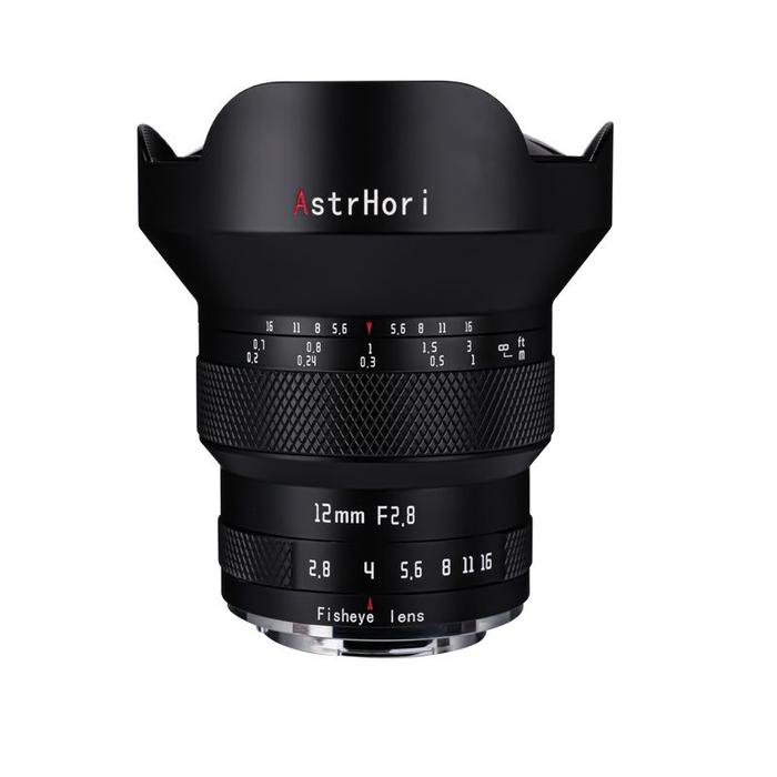 AstrHori 12mm F2.8 Full Frame Ultra Wide Angle Fisheye Lens for Fujifilm G GFX GFX100 GFX50r Sony E 