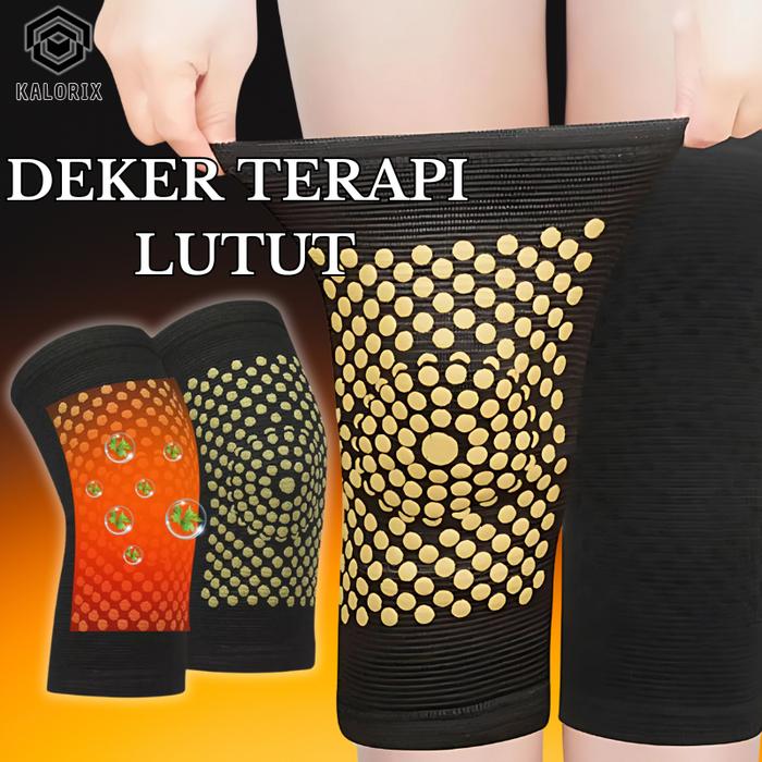 KALORIX Alat Terapi Lutut Nyeri Sendi Pengapuran Olahraga Kesehatan Korset Deker Pelindung Engkel