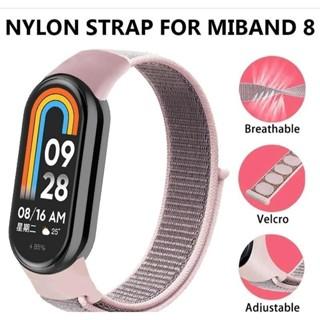 Strap Xiaomi Mi Band8 / Mi Band9 Nylon Quick Dry Lembut Tali Jam Nilon Mi Band 8 / Mi Band 9