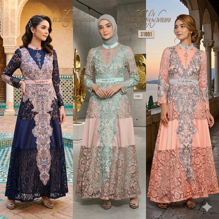 Dres perta cantik elegant
