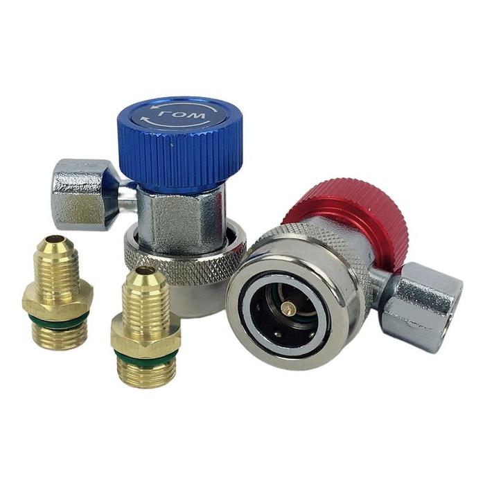 R134a Quick Coupler Adapter Adjustable R134a Quick Coupler Adapter