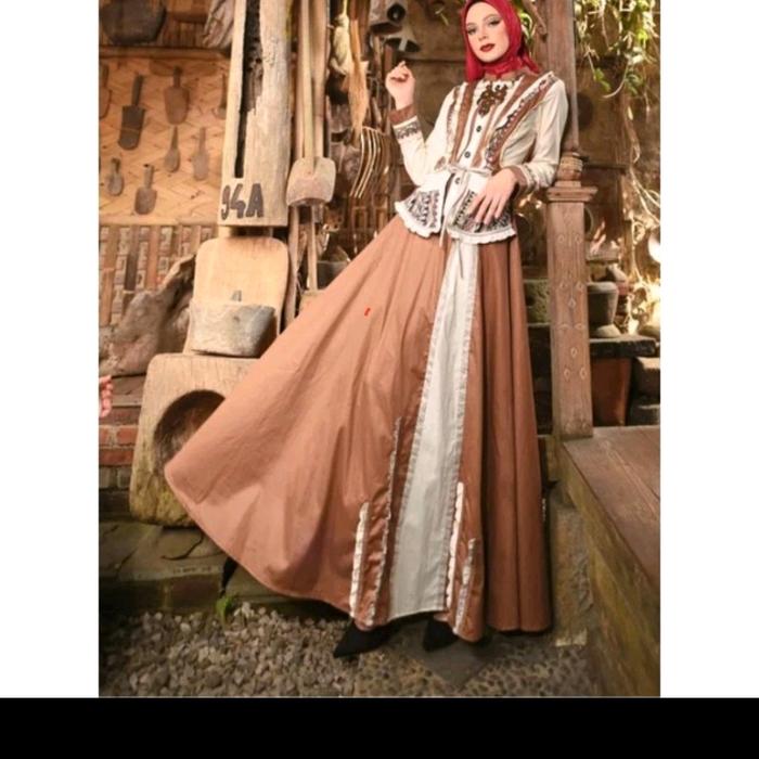 Esme fashion / Esme Nusantara / 110406 / Gamis Kekinian