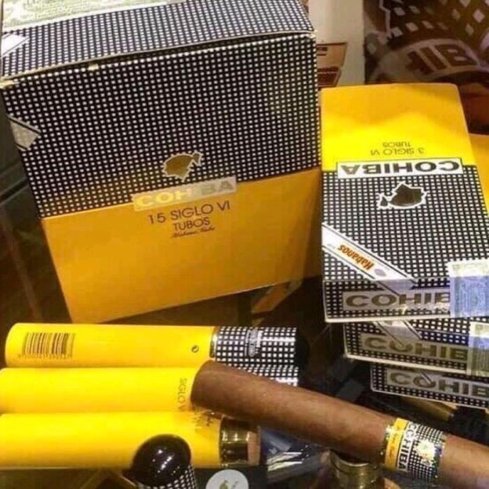 COHIBA SIGLO VI TUBOS (BOX OF 15) / SIGLO 6