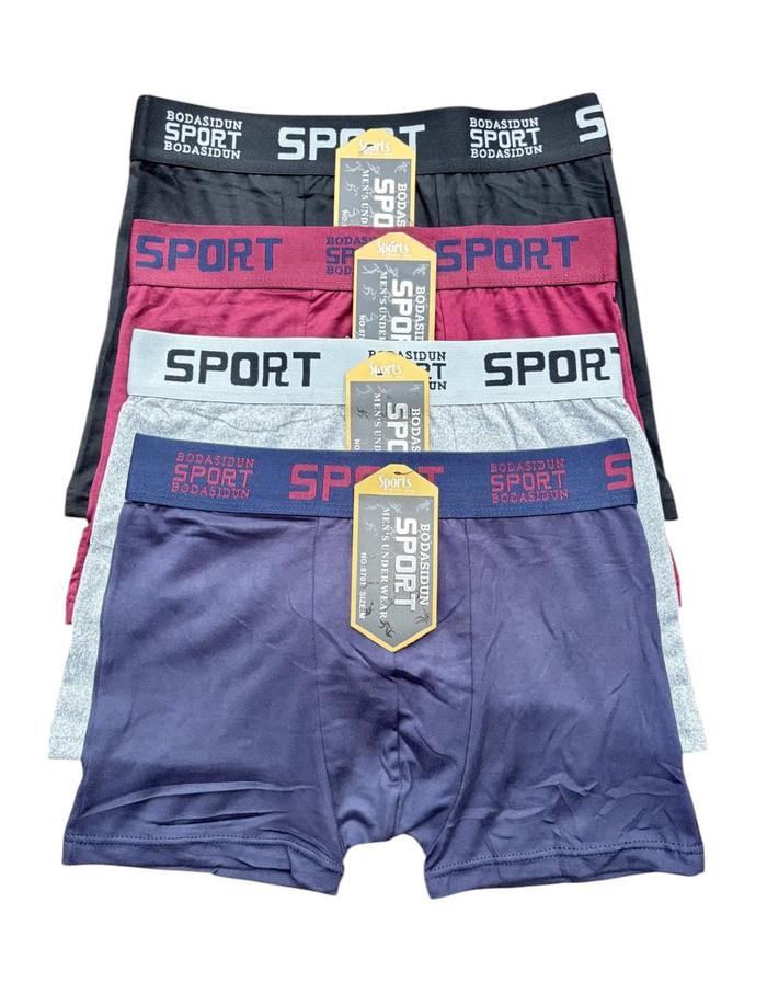 BODASIDUN SPORT PROMO 3-6 PCS Celana Dalam Pria Premium Katun Nyaman Elastis Ukuran M L XL XXL Lembu
