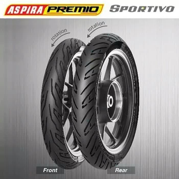 Aspira Premio Sportivo 90/80 ring 17 ban tubles motor supra vixion r15
