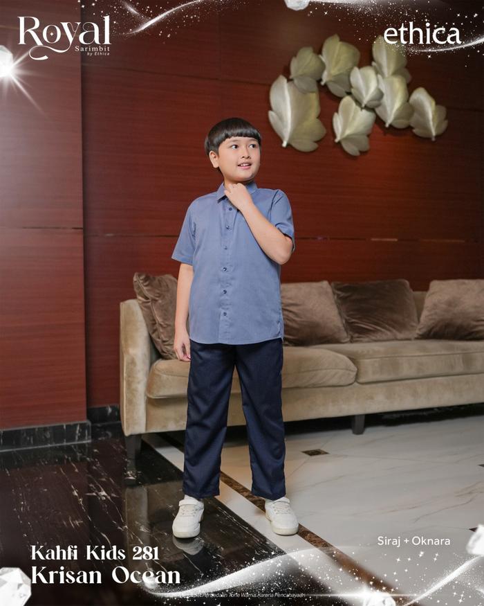 Jual Ethica Kahfi Kids 281 Koko Anak Truffle Khaki Krisan Ocean Siraj Oknara Set Celana Royal Series