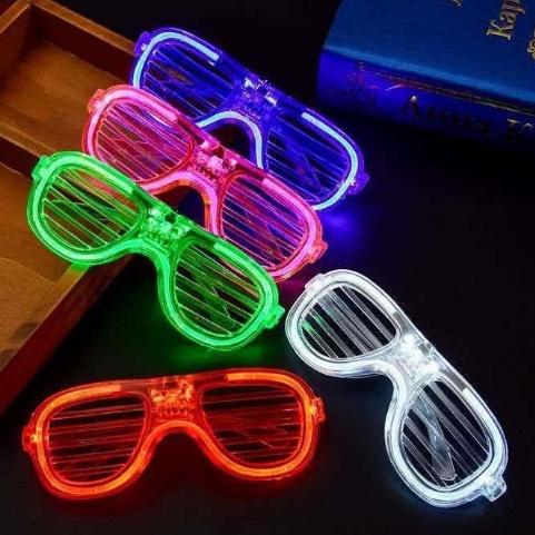 Kacamata Lampu LED Luminous / Kacamata LED Colorful / Kacamata Lampu Neon Led