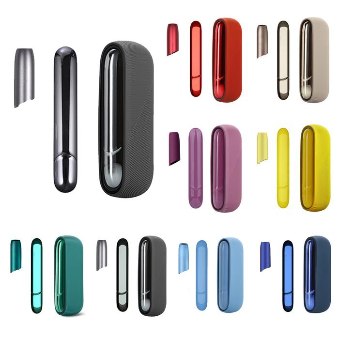 3 in 1 For IQOS 3.0 Cigarette Cap High Quality Non Slip Silicone Case