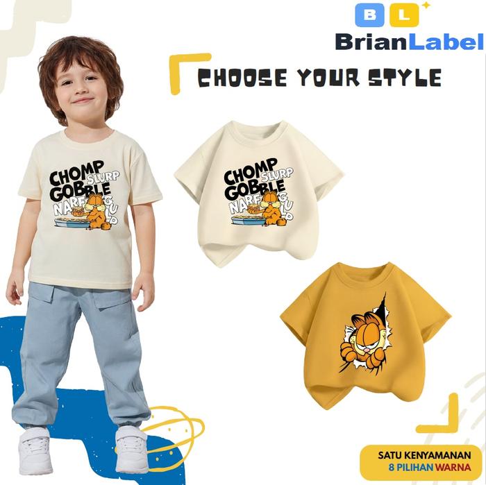 [Harga Grosir] Kaos Anak Premium: Distro Series Cotton Combed 24s