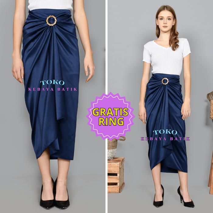 rok lilit polos / rok lilit polos wanita modern / rok lilit polos wanita modern jumbo/ motif polos s