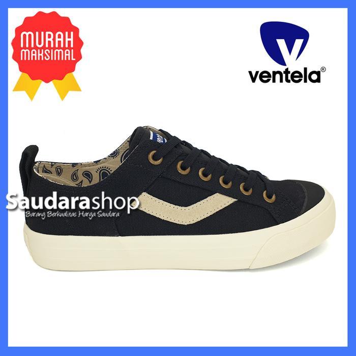 INSTAN SEPATU VENTELA REBORN LOW BLACK / VENTELA REBORN BLACK LC / REBORN LARIS
