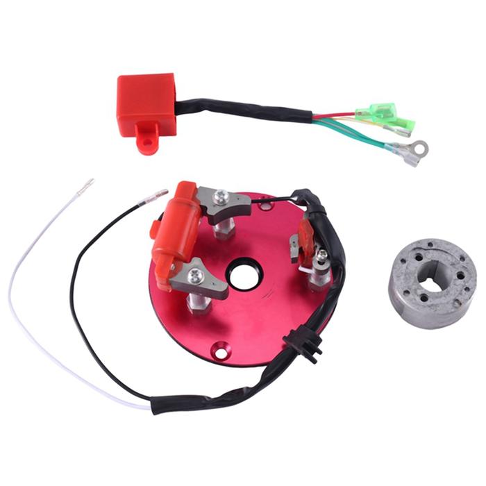 Koil Motor Stator, aksesori rotor koil Motor ATV Motocross, suku