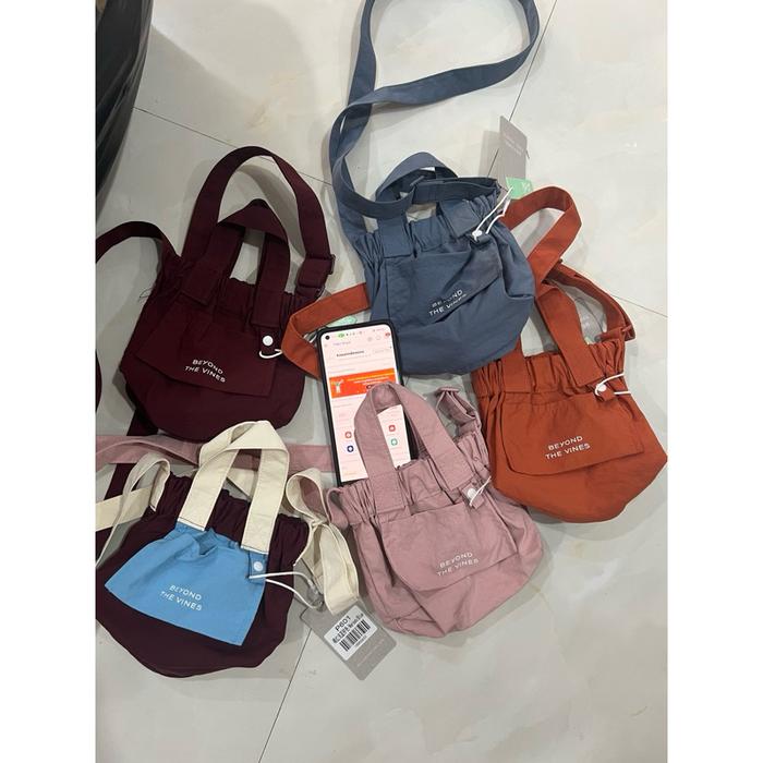 Paling dicari BT V BETEVE MICRO XS XL - TAS WANITA DUMPLING BAG FASHION BEYOND THE VINES