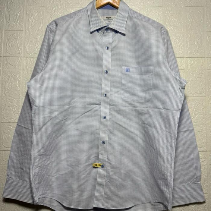 kemeja fila XL/kemeja casual pria/kemeja formal/kemeja second/second thrift