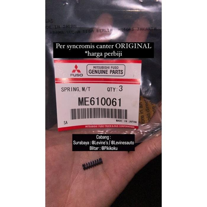 per syncromis canter original ME610061 (harga perbiji) / per sincromis canter original / spring sync
