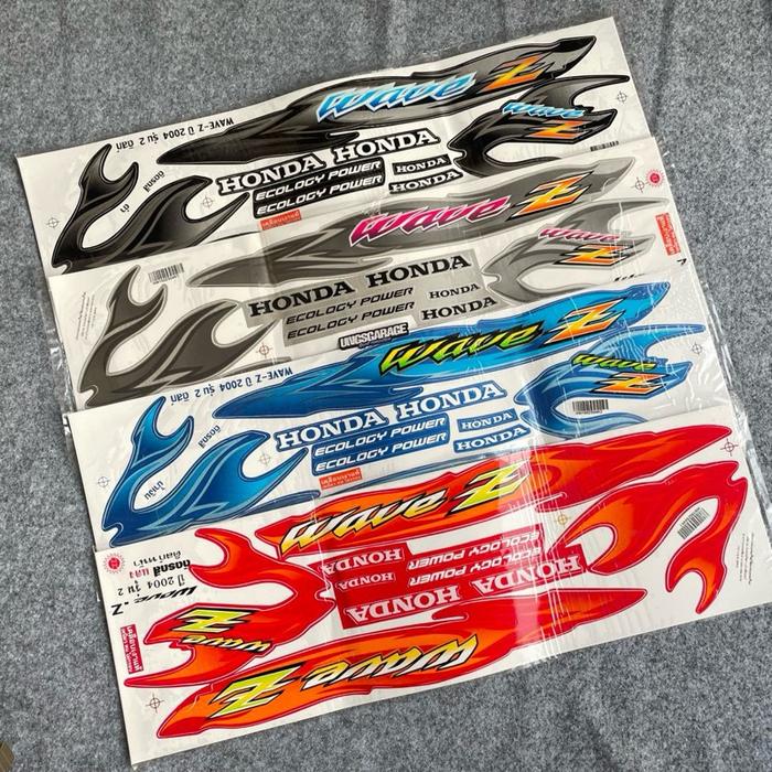 STRIPING KODAK THAILAND WAVE Z PNP(WAVE 100)