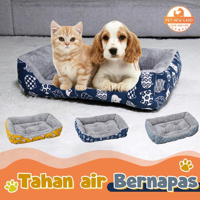 Kasur kucing besar Bantal kucing Alas kandang kucing empuk Tempat tidur anjing jumbo
