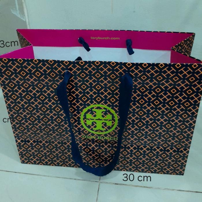 paperbag tory burch medium/ original paperbag tory burch