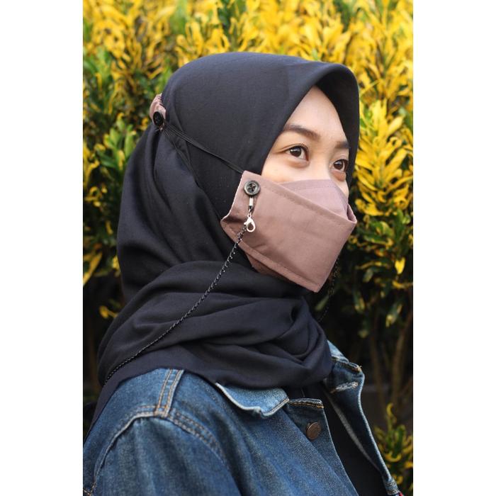 MASKER KAIN 3D - MASKER KAIN TOYOBO 3 LAPIS
