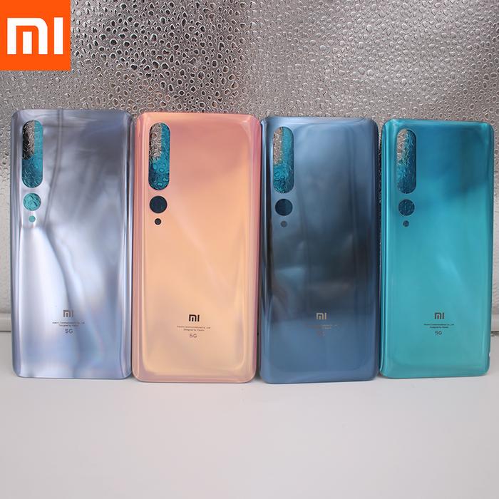 Battery Back Cove For Xiaomi Mi10 Mi 10 Pro 5G 3D Glass Panel Mi 10
