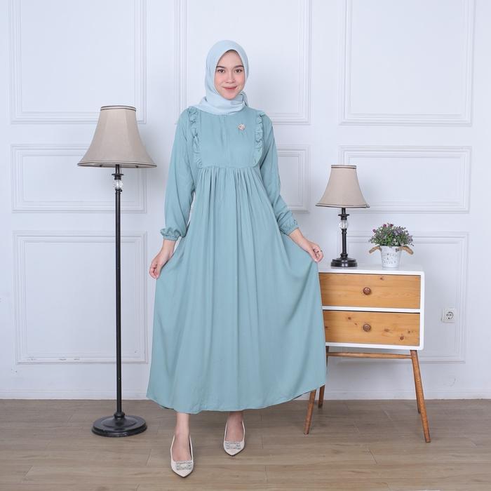 Gamis Renata Bahan Rayon Twill / Gamis Rayon Twill / Gamis Rayon Murah
