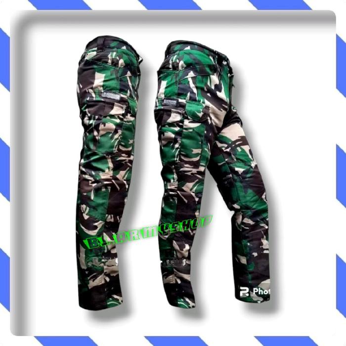 Celana Panjang Dewasa Outdoor Premium Cargo Motif Malvinas Tebal Bahan Velbet Tahan Gesekan Kantong 