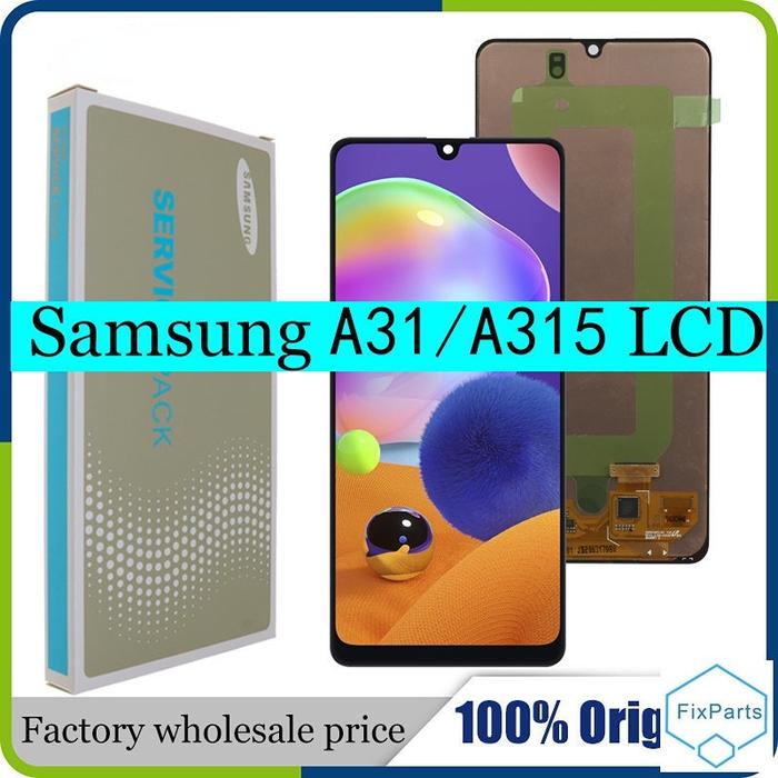 Amoled Untuk Samsung Galaxy A31 A315 LCD Display Touch Screen