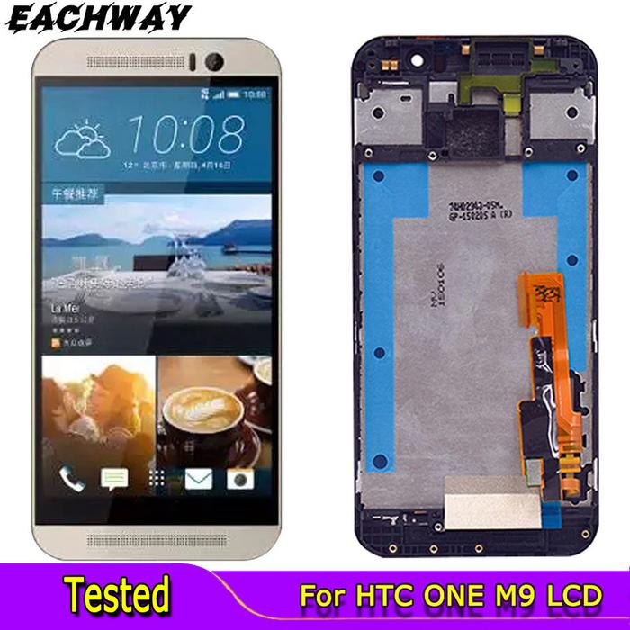 Test 5.0" For HTC ONE M9 LCD Touch Screen with Frame Display