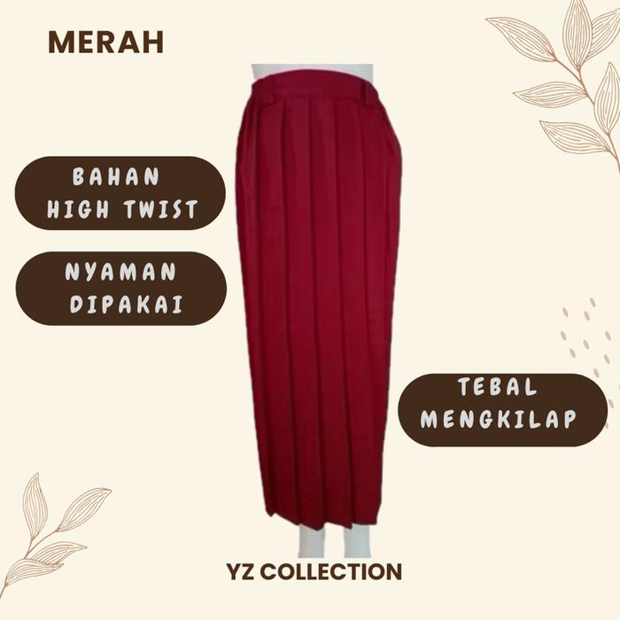 ROK REMPEL SUPER JUMBO BB 100-120kg SD MI RA SMP MTS// ROK REMPEL PANJANG HIGH TWIS Maxi Hitam Merah