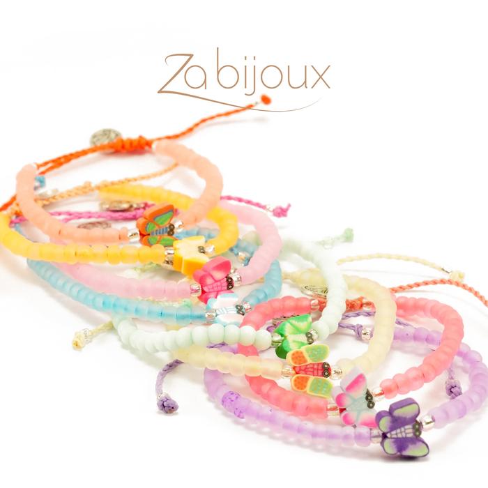 Za Kid Bracelet | Gelang Anak Manik dan Polymer Clay Bead