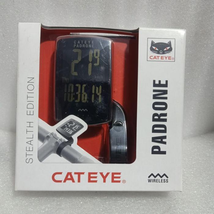 Cateye Cyclocomp Padrone Stealth Edition TAD179