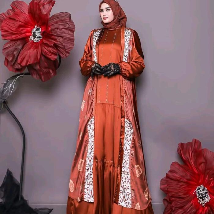 Gamis syari NF ucel dwina rafanda syari premium
