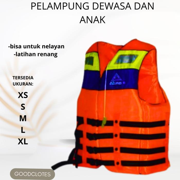 BAJU PELAMPUNG/JAKET PELAMPUNG ATUNAS/ROMPI PELAMPUNG/PELAMPUNG