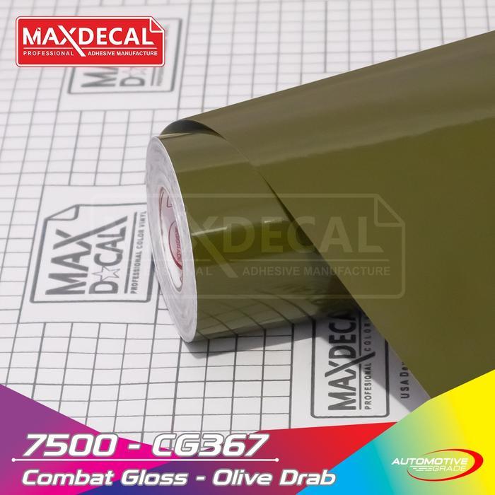 ROLL Sticker Maxdecal 7500 CG367 Combat Gloss Olive Drab ROLL OSEAN